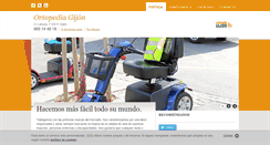 Desktop Screenshot of ortopediagijon.com
